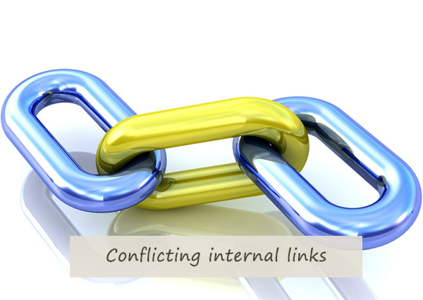 Conflicting-internal-links