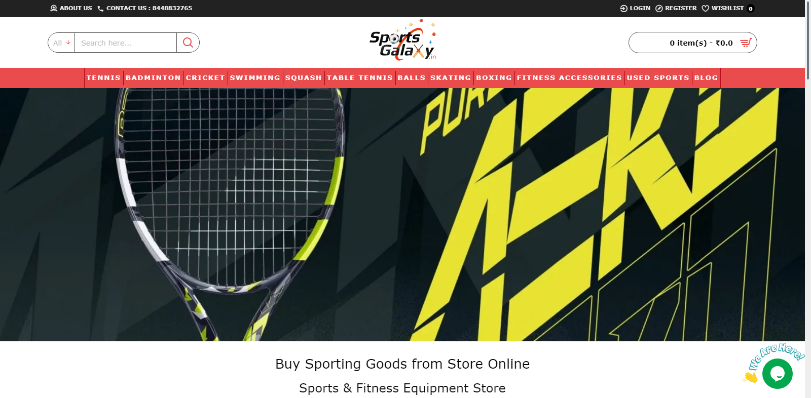 sports-galaxy-ecommerce-web-design-project