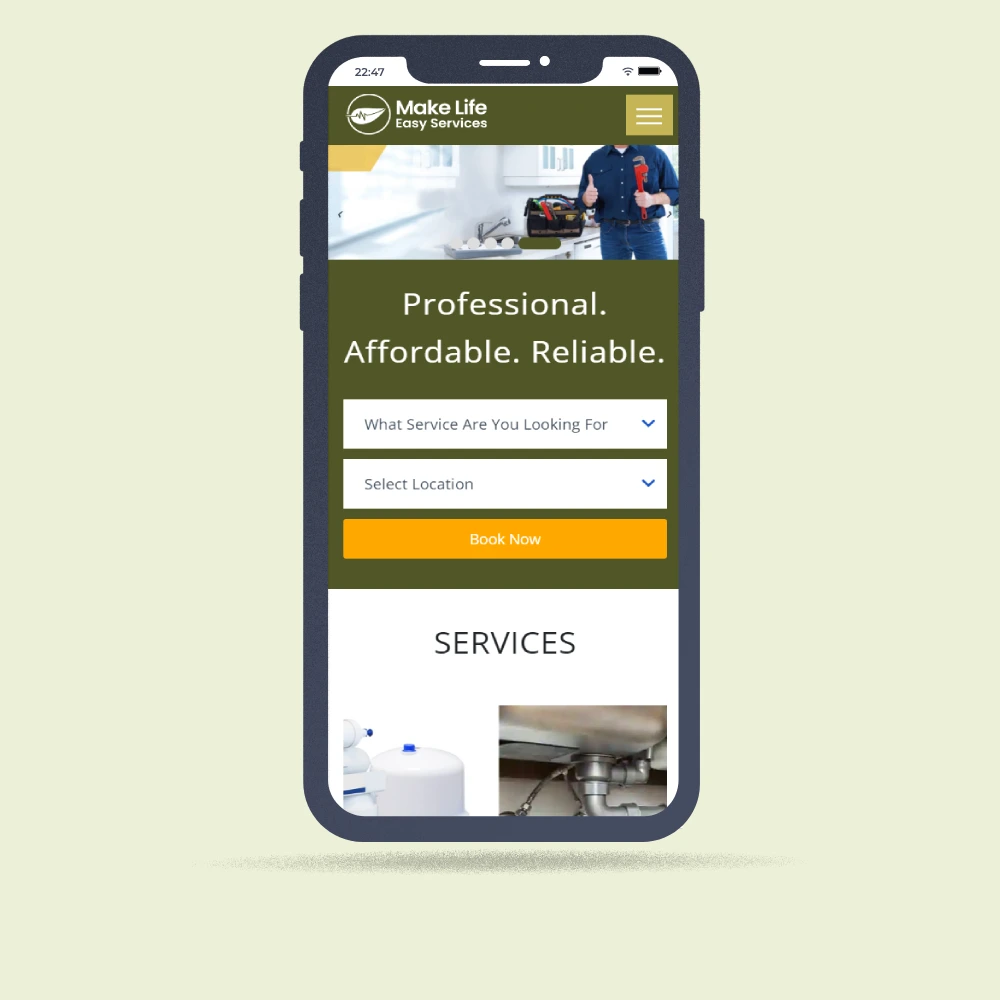 Appliance Repair Service App