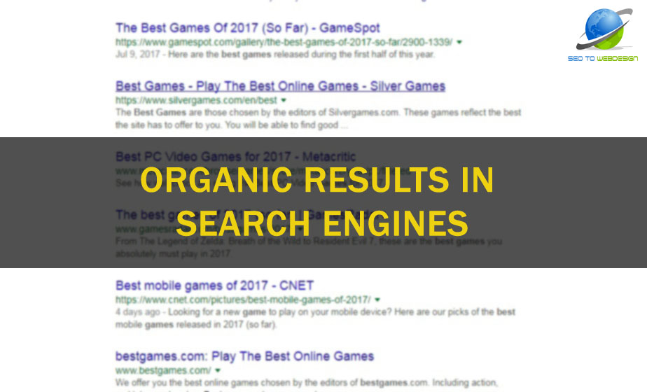 What are Organic Results in the Search Engines
