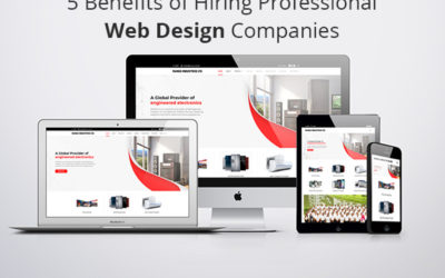 5 Benefits of Hiring Professional Web Design Companies