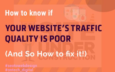 How to Know if Your Website’s Traffic Quality Is Poor (And So How to fix it!)