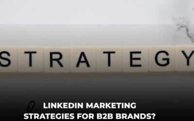 LinkedIn Marketing Strategies For B2B Brands?